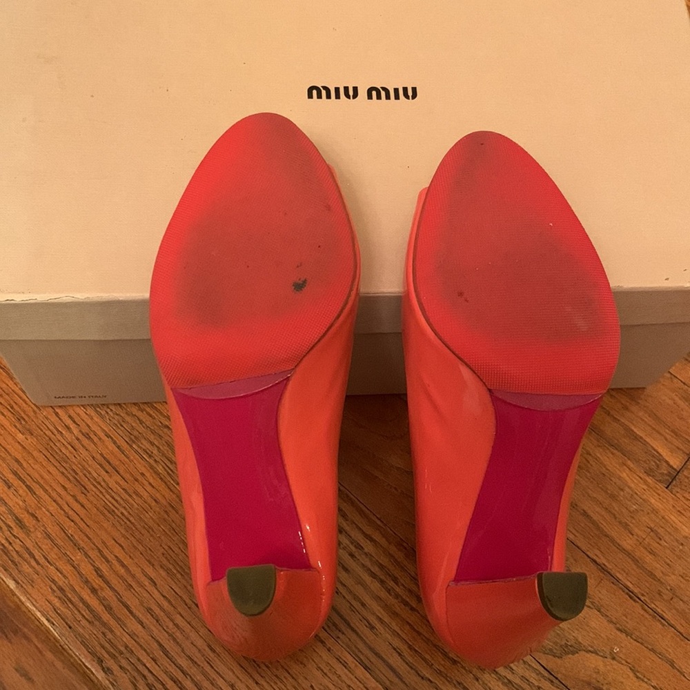 Miu Miu Open Toe Sandal With Box - image 4